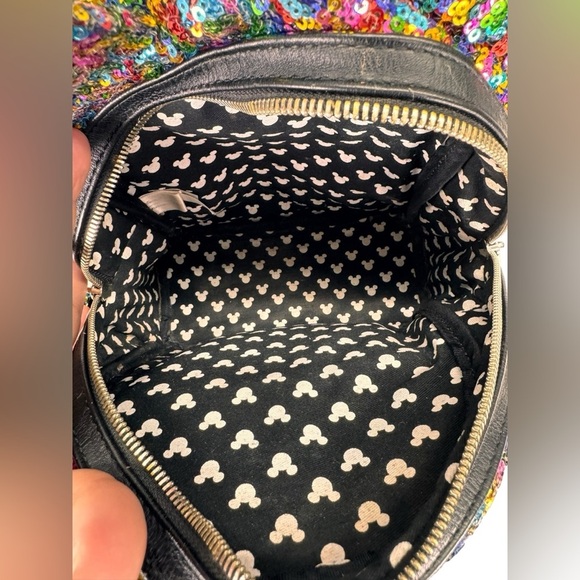 *SALE* Loungefly Disney Mickey
Mouse Celebration Rainbow
Sequin Mini Backpack main image 5